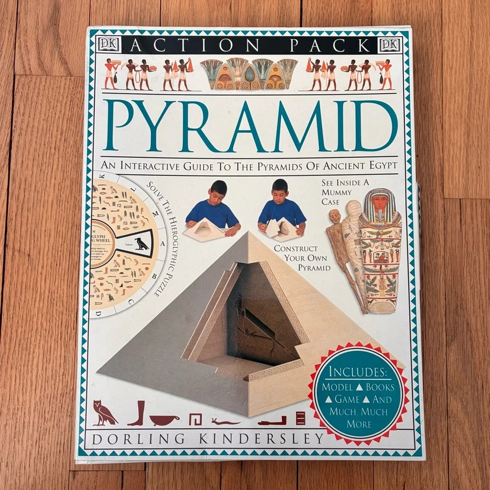 PYRAMID ACTION PACK By DORLING KINDERSLEY, Boxed Activity Set 1st Edition, 1994